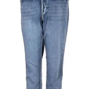 Laurie Felt Boyfriend Jeans - Light Blue